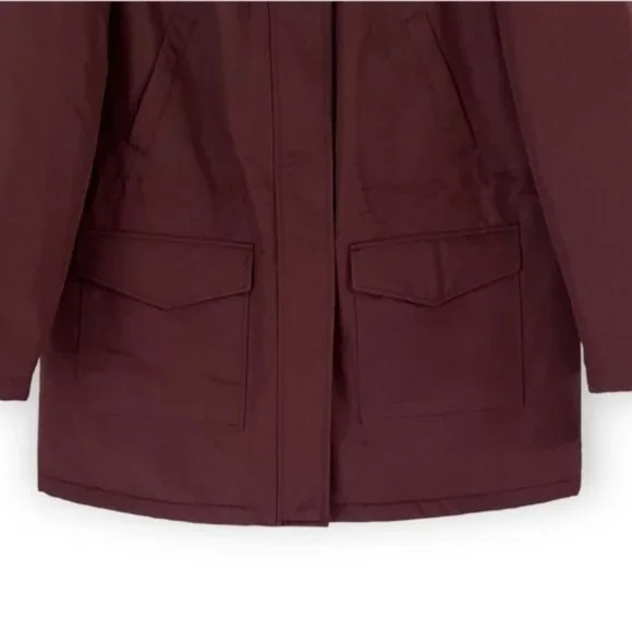 LEVI’S Sherpa Lined Hooded Parka Jacket – Wine Red, Plus 1X – NWT - Picture 5 of 15